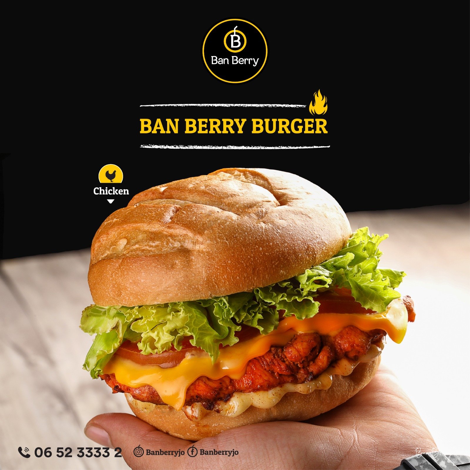 Delicious food at Ban Berry