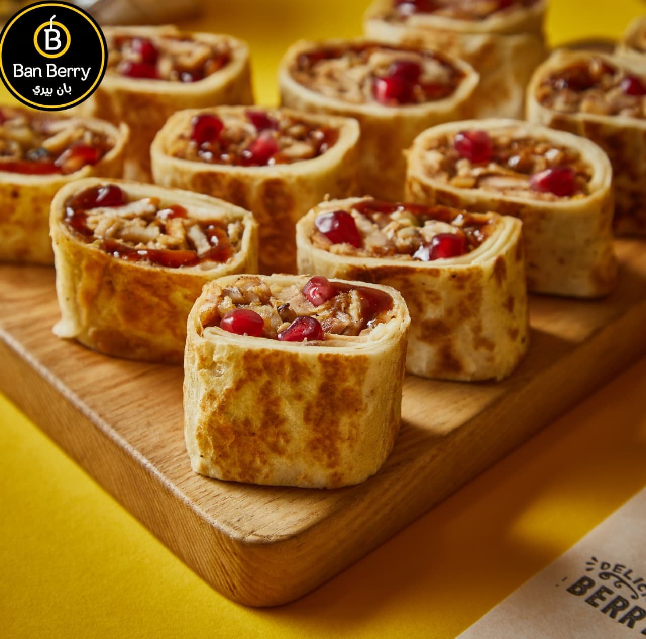 Delicious food at Ban Berry